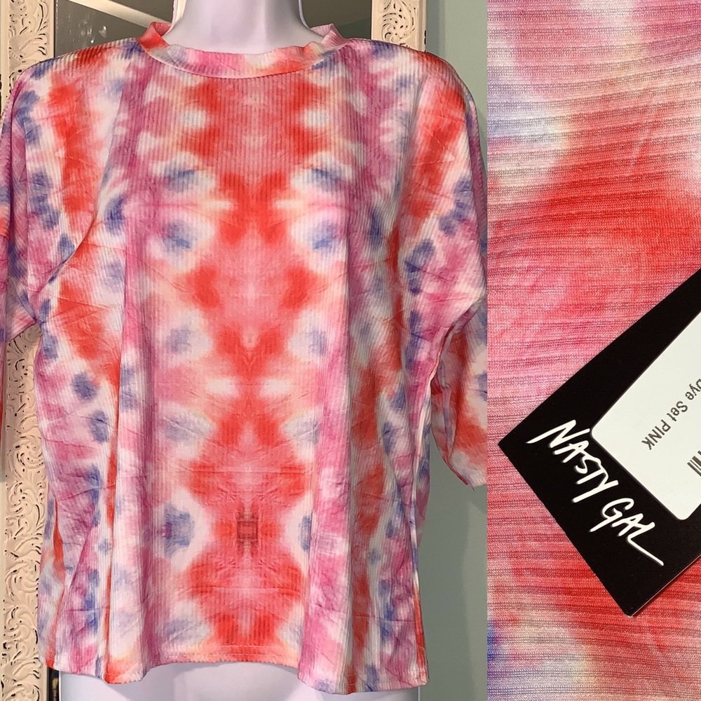 NWT - Nasty Gal - Town Tie Dye Tee